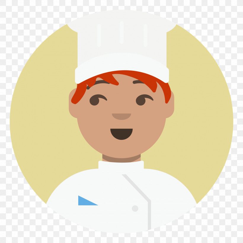 Chef Avatar, PNG, 2500x2500px, Cartoon, Analytic Trigonometry And Conic Sections, Character, Circle, Forehead Download Free