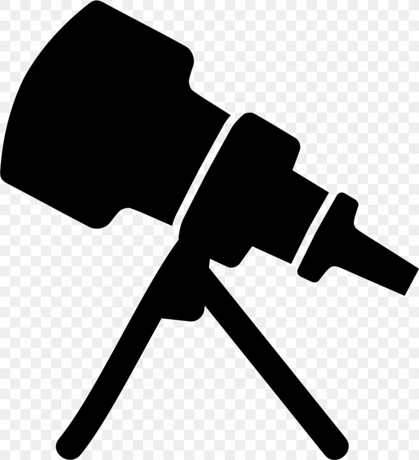 Telescope Clip Art Image, PNG, 894x981px, Telescope, Black And White, Refracting Telescope, Silhouette, Small Telescope Download Free
