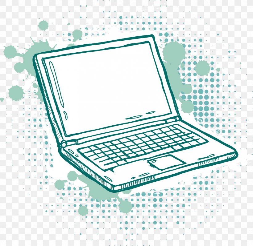 Laptop Drawing Illustration, PNG, 1664x1622px, Laptop, Drawing, Portable Document Format, Royaltyfree, Technology Download Free
