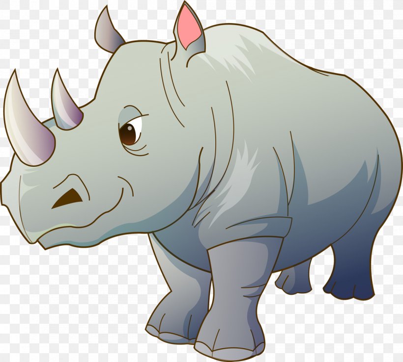 Rhinoceros Cartoon, PNG, 1200x1081px, Rhinoceros, Animal, Carnivoran, Cartoon, Cattle Like Mammal Download Free