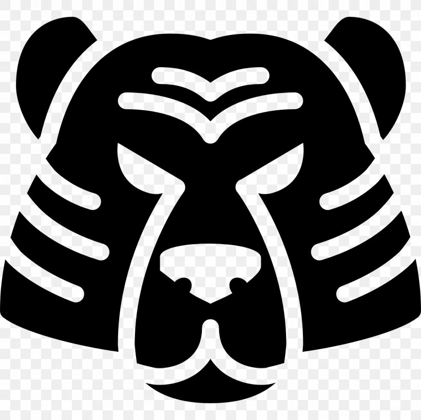 Tiger Felidae Clip Art, PNG, 1600x1600px, Tiger, Black, Black And White, Felidae, Headgear Download Free
