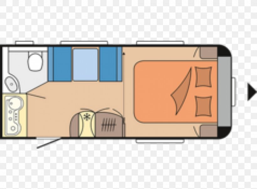 Caravan Hobby-Wohnwagenwerk Campervans Vehicle, PNG, 960x706px, Caravan, Bed, Campervans, Car, Elevation Download Free