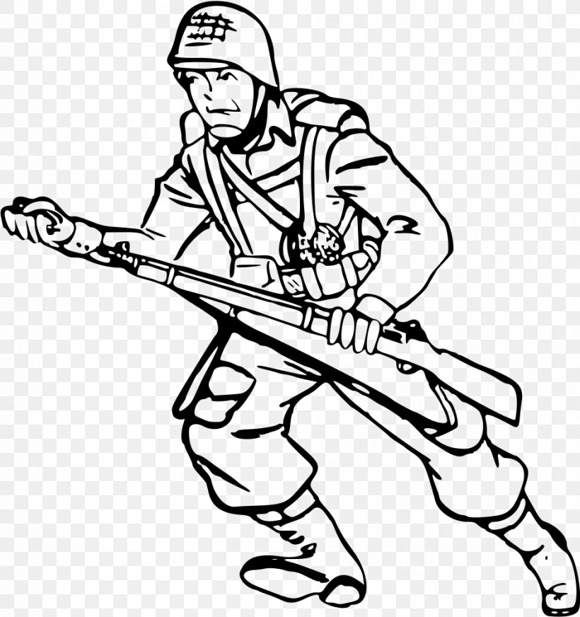 Line Art Soldier Drawing Clip Art, PNG, 940x1000px, Line Art, Arm, Art, Black, Black And White Download Free