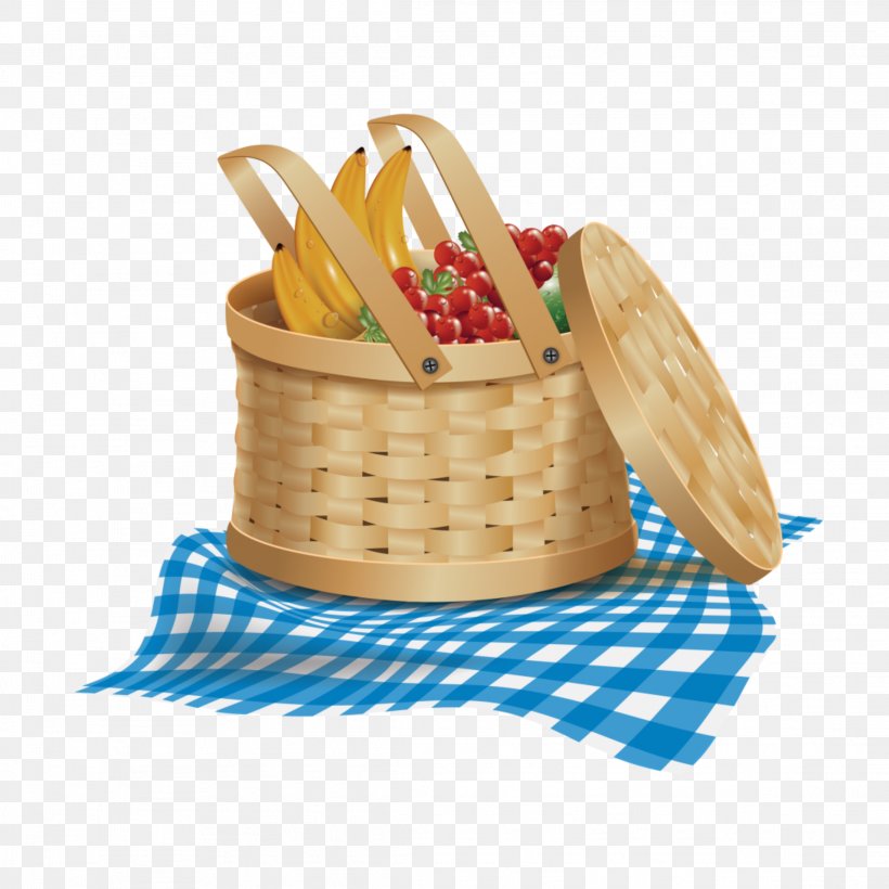 Picnic Baskets Clip Art Table, PNG, 2289x2289px, Picnic Baskets, Basket, Food, Hamper, Outdoor Recreation Download Free