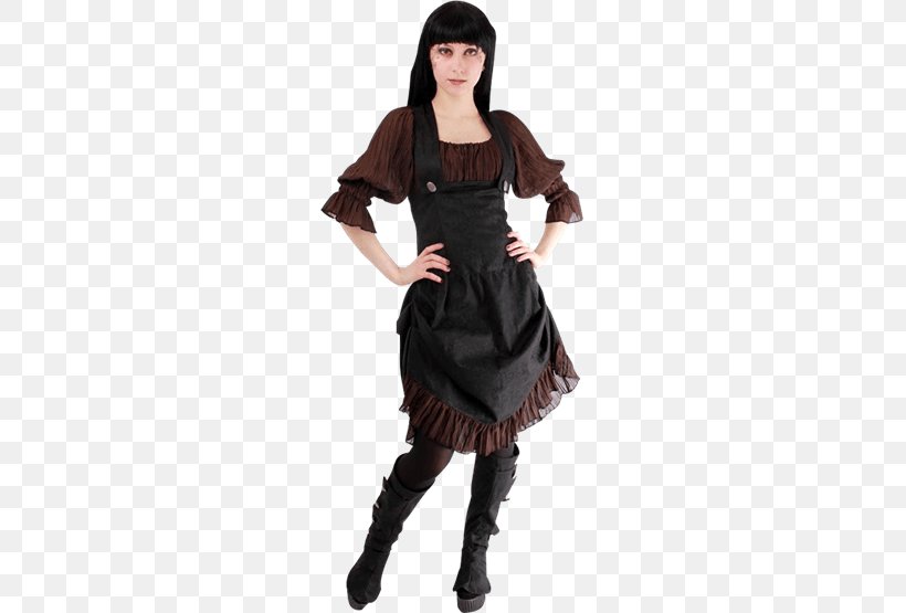 Dress Costume Gothic Fashion Victorian Era Jumper, PNG, 555x555px, Dress, Armoires Wardrobes, Brocade, Brown, Clothing Download Free