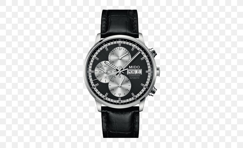 Mido Automatic Watch Chronograph Clock, PNG, 500x500px, Mido, Automatic Watch, Brand, Buckle, Chronograph Download Free