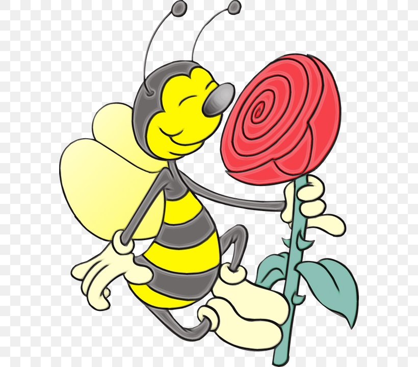Olfaction Clip Art Vector Graphics Odor Cartoon, PNG, 588x720px, Olfaction, Bee, Bumblebee, Cartoon, Fictional Character Download Free