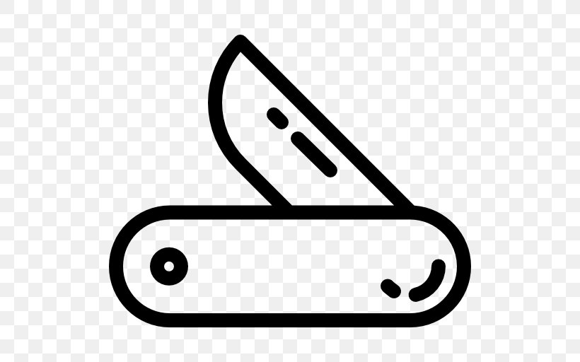 Swiss Army Knife Blade Pocketknife Clip Art, PNG, 512x512px, Knife, Area, Black And White, Blade, Corkscrew Download Free