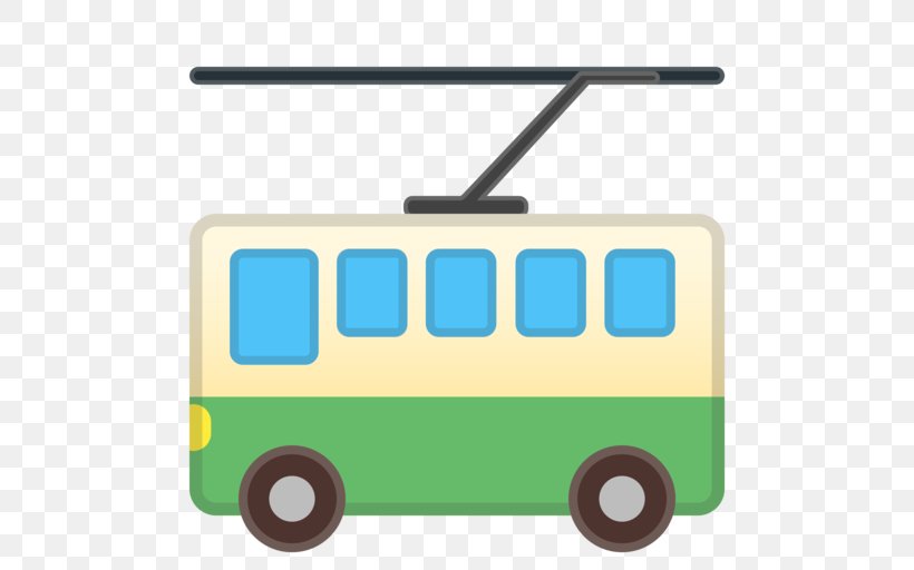 Trolleybus Emoji Noto Fonts, PNG, 512x512px, Trolleybus, Android Oreo, Bus, Emoji, Emojipedia Download Free