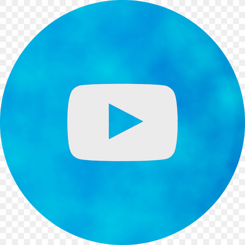 Youtube Logo Icon Watercolor Paint Wet Ink, PNG, 3000x3000px, Youtube Logo Icon, Paint, Watercolor, Wet Ink Download Free
