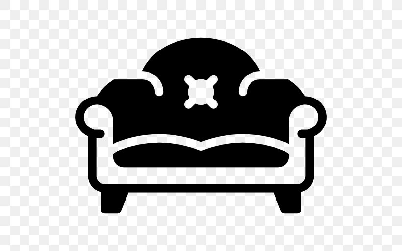 Furniture Bookcase Living Room Couch, PNG, 512x512px, Furniture, Apartment, Area, Bedroom, Black And White Download Free
