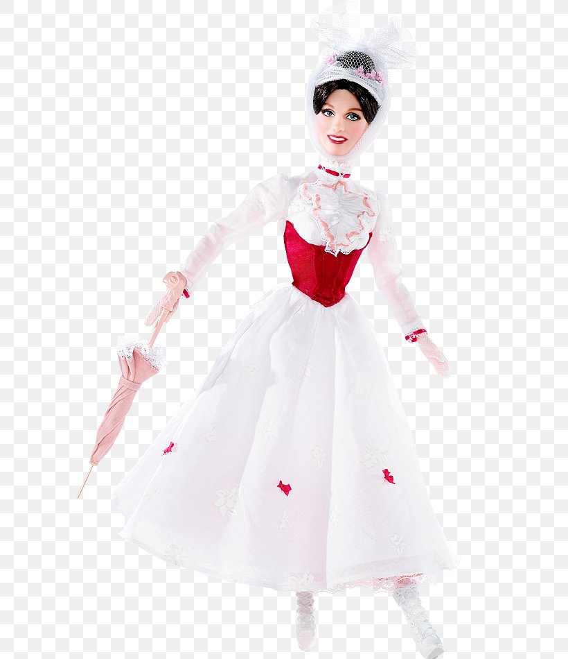 Julie Andrews Mary Poppins Barbie Amazon.com Doll, PNG, 640x950px, Julie Andrews, Amazoncom, Barbie, Celebrity Doll, Costume Download Free