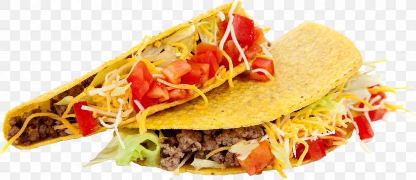 Taco Mexican Cuisine Burrito Salsa Food, PNG, 2000x867px, Taco, American Food, Beef, Burrito, Corn Tortilla Download Free