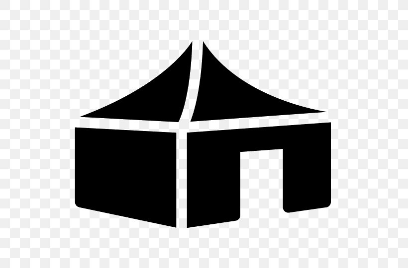 Tent Camping Share Icon Clip Art, PNG, 540x540px, Tent, Black, Black And White, Brand, Camping Download Free