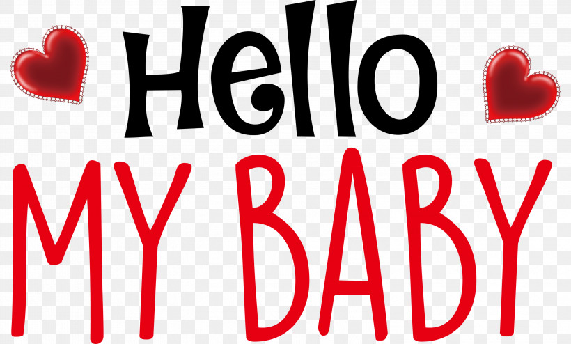 Hello My Baby Valentines Day Valentines Day Quote, PNG, 2999x1810px, Hello My Baby, Geometry, Line, Logo, M Download Free