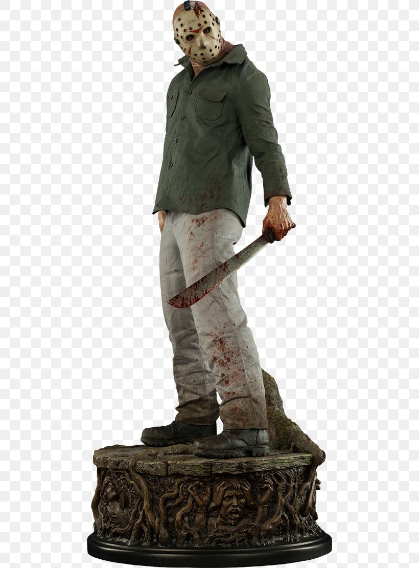Jason Voorhees Leatherface Friday The 13th Sideshow Collectibles Statue, PNG, 480x1110px, Jason Voorhees, Figurine, Film, Friday The 13th, Friday The 13th Part Iii Download Free