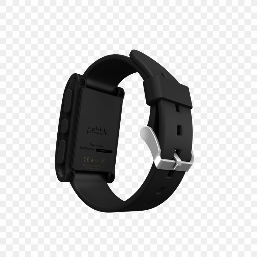 Pebble Classic Smartwatch Wearable Computer Electronic Paper, PNG, 4000x4000px, Pebble, Black, Computer Hardware, Electronic Paper, Electronic Visual Display Download Free