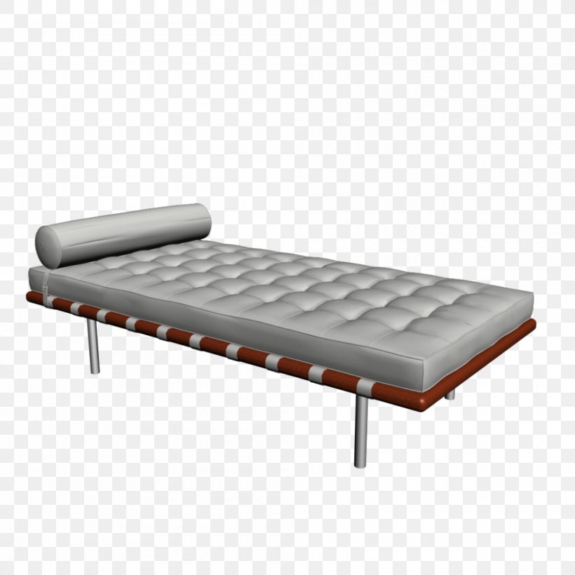 Barcelona Chair Couch Daybed Furniture, PNG, 1000x1000px, Barcelona Chair, Bed, Bed Frame, Bedroom, Bunk Bed Download Free