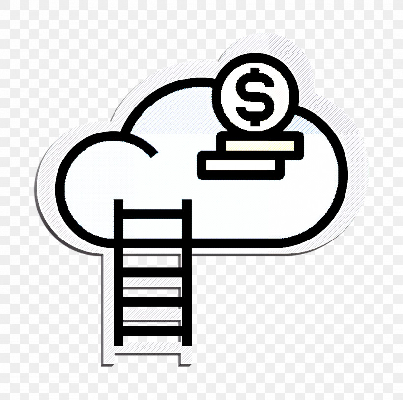 Cloud Icon Ladder Icon Startup Icon, PNG, 1320x1312px, Cloud Icon, Ladder Icon, Line, Line Art, Startup Icon Download Free