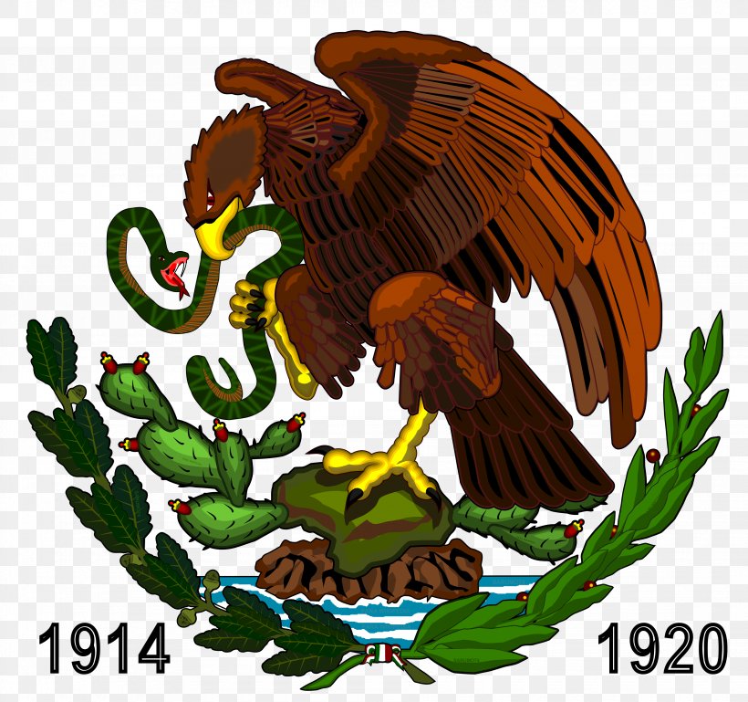 Coat Of Arms Of Mexico Flag Of Mexico Clip Art, PNG, 3685x3459px, Mexico, Beak, Bird, Bird Of Prey, Coat Of Arms Download Free