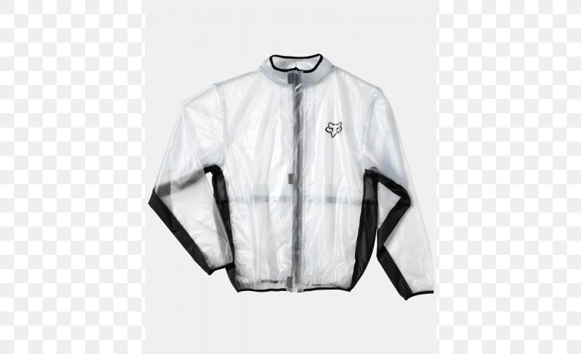 Fox Racing Jacket Motorcycle Raincoat Clothing, PNG, 500x500px, Fox Racing, Clothing, Clothing Sizes, Collar, Glove Download Free