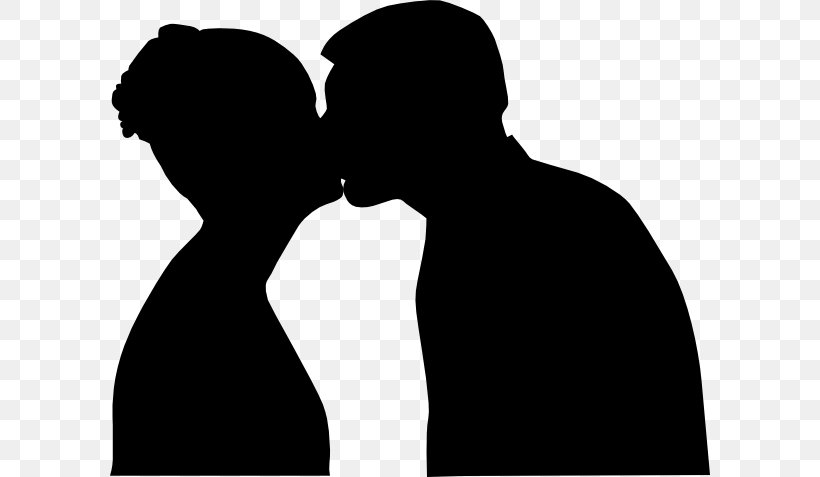 French Kiss Clip Art, PNG, 600x477px, Kiss, Arm, Black, Black And White, Conversation Download Free