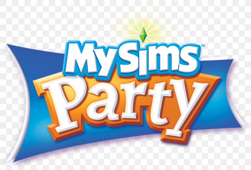 MySims Party Wii Video Game Electronic Arts, PNG, 990x672px, Mysims, Area, Banner, Brand, Dating Sim Download Free