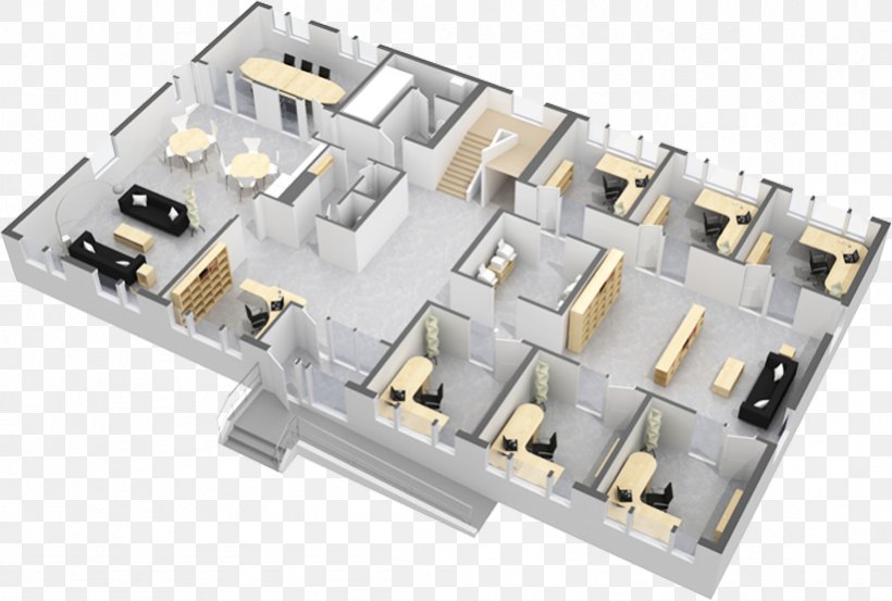 Open Plan Office Planlösning Interior Design Services Floor Plan, PNG, 821x554px, Open Plan, Apartment, Apartment Ratings, Circuit Component, Electronic Component Download Free