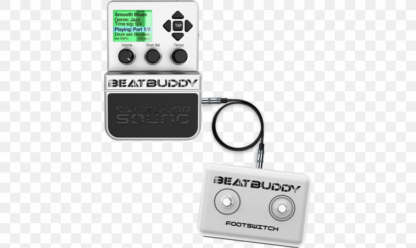 BeatBuddy Drum Machine Guitar Drums Effects Processors & Pedals, PNG, 1600x956px, Watercolor, Cartoon, Flower, Frame, Heart Download Free