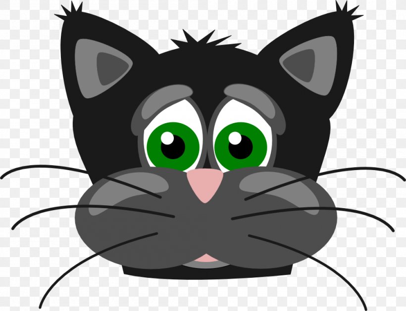 Cat Kitten Clip Art, PNG, 1000x768px, Cat, Bat, Black, Black Cat, Carnivoran Download Free