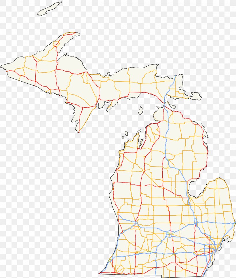 Michigan State Trunkline Highway System U.S. Route 23 In Michigan US Interstate Highway System, PNG, 1200x1412px, Michigan, Area, Federal Aid Highway Act Of 1956, Highway, Map Download Free