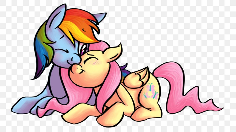 Pony Fluttershy Clip Art Rainbow Dash Horse, PNG, 800x460px, Watercolor, Cartoon, Flower, Frame, Heart Download Free