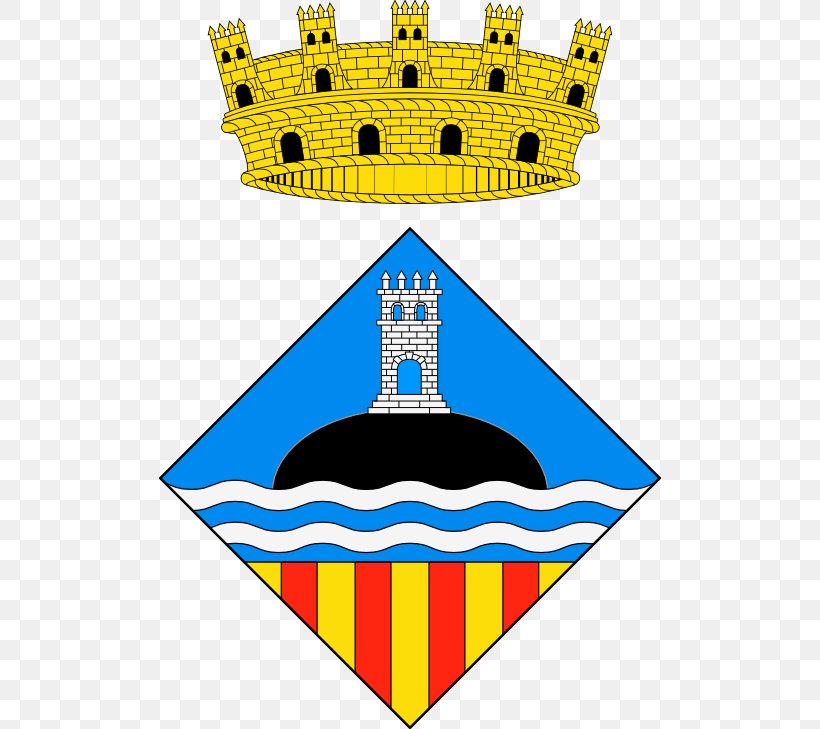 Montgat Badalona Escutcheon Heraldry Coat Of Arms, PNG, 502x729px, Badalona, Area, Azure, Catalonia, Coat Of Arms Download Free