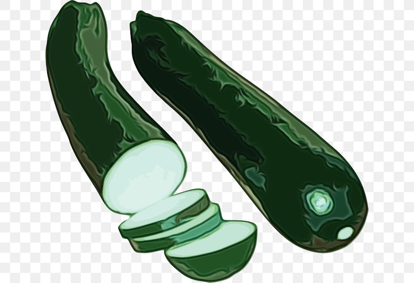 Vegetable Cucumber Zucchini Cucumber, Gourd, And Melon Family Cucumis, PNG, 640x560px, Watercolor, Cucumber, Cucumber Gourd And Melon Family, Cucumis, Luffa Download Free