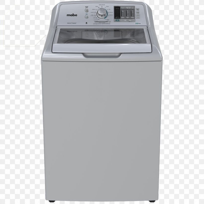 Washing Machines Mabe LMH70201WGAB Home Appliance Clothes Dryer, PNG, 1000x1000px, Washing Machines, Cleaning, Clothes Dryer, Dishwasher, Home Appliance Download Free