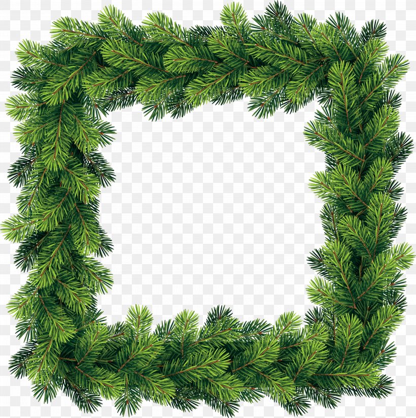 White Christmas Tree, PNG, 6077x6102px, Borders And Frames, American Larch, Branch, Christmas Day, Christmas Decoration Download Free