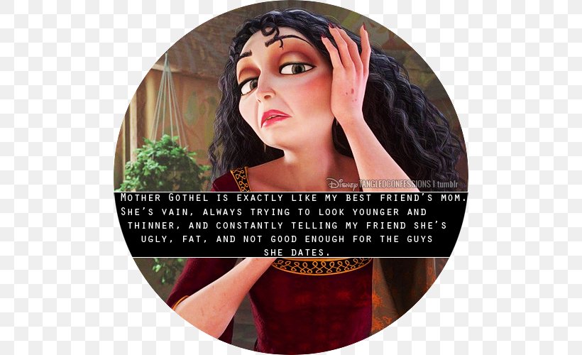 Tangled Gothel Forehead, PNG, 500x500px, Tangled, Forehead, Gothel Download Free