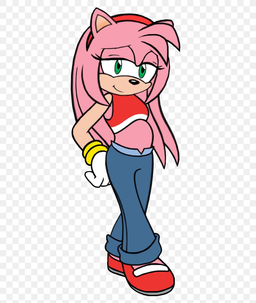 Amy Rose Shadow The Hedgehog Sonic The Hedgehog Sega The Sims 2, PNG, 456x969px, Watercolor, Cartoon, Flower, Frame, Heart Download Free