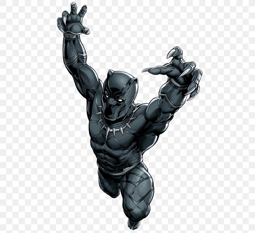 Black Panther Hulk Captain America Wakanda Marvel Cinematic Universe, PNG, 504x748px, Black Panther, Avengers Assemble, Captain America, Comics, Drawing Download Free