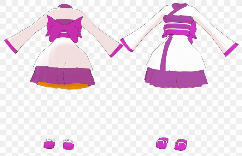 Clothing Kimono Dress MikuMikuDance Costume, PNG, 2127x1375px, Clothing, Bloomers, Cosplay, Costume, Costume Design Download Free