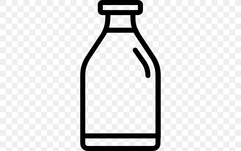 Coffee Milk Organic Food Milk Bottle Clip Art, PNG, 512x512px, Milk, Area, Black And White, Bottle, Cafe Download Free