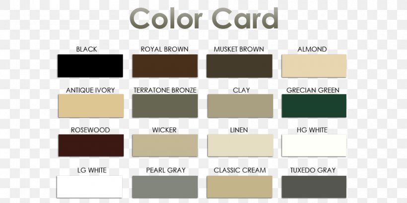 Gutters Color Chart Material Fascia, PNG, 1000x500px, Gutters, Brand, Catalino Gutter Systems, Color, Color Chart Download Free
