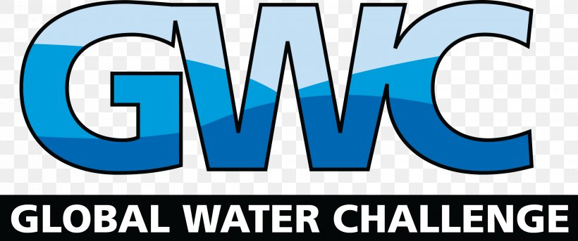Logo Global Water Group, Incorporated Global Water Challenge Brand Font, PNG, 3295x1380px, Logo, Area, Blue, Brand, Global Water Challenge Download Free