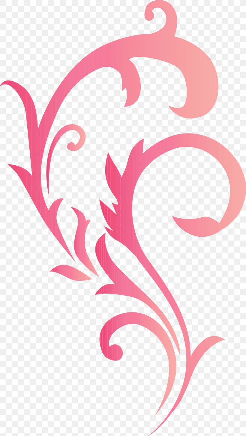 Pink, PNG, 1696x3000px, Spring Frame, Decor Frame, Paint, Pink, Watercolor Download Free