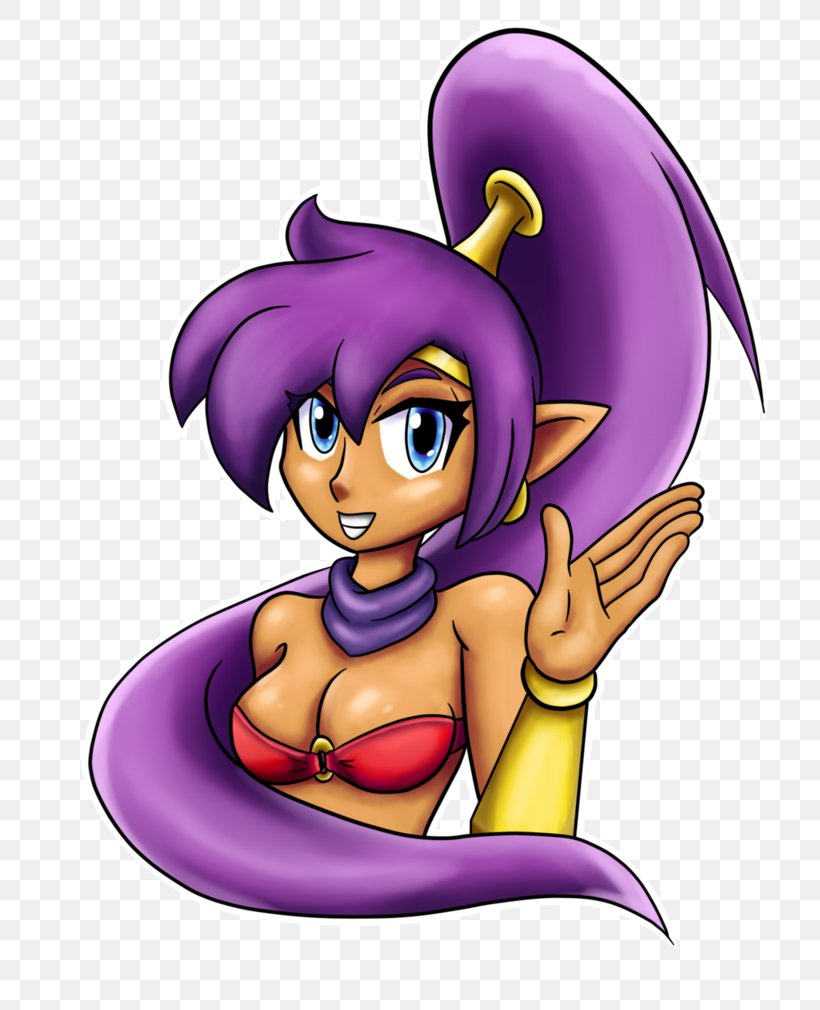 Shantae Art 16 October Clip Art, PNG, 791x1010px, Watercolor, Cartoon, Flower, Frame, Heart Download Free