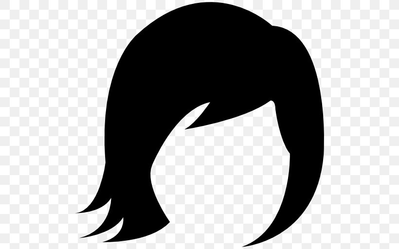 Comb Black Hair Woman Clip Art, PNG, 512x512px, Comb, Beak, Black, Black And White, Black Hair Download Free