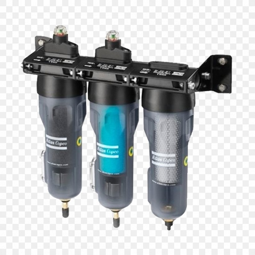 Compressor Compressed Air Filters Filtration, PNG, 1000x1000px, Compressor, Activated Carbon, Air, Air Dryer, Atlas Copco Download Free