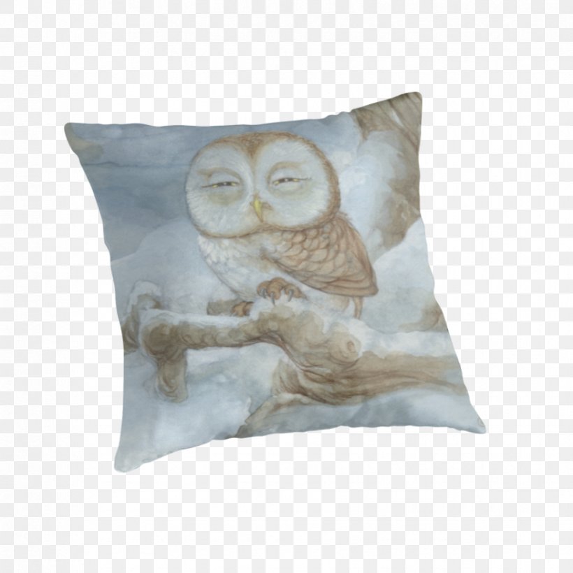 Owl Throw Pillows Cushion Tasche, PNG, 875x875px, Owl, Bird, Bird Of Prey, Cushion, Pillow Download Free