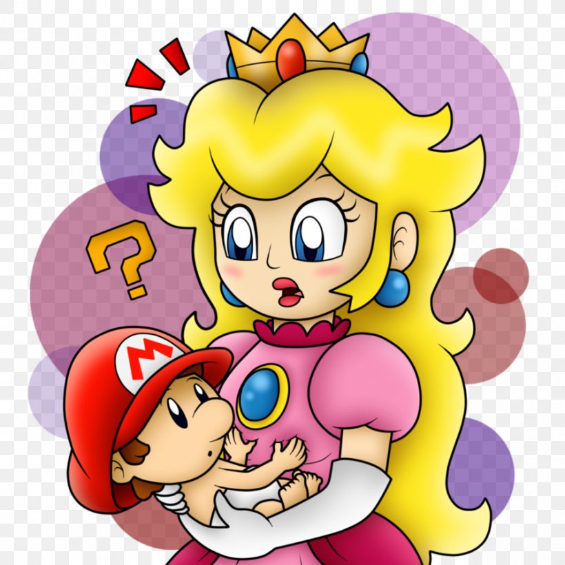Princess Peach Mario & Luigi: Partners In Time Mario & Luigi: Partners In Time Rosalina, PNG, 894x894px, Watercolor, Cartoon, Flower, Frame, Heart Download Free