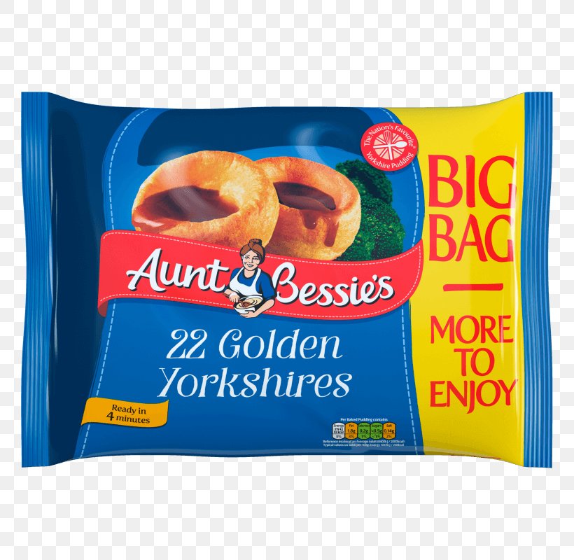 Yorkshire Pudding Aunt Bessie's Food Black Pudding, PNG, 800x800px, Yorkshire Pudding, Advertising, Aunt, Black Pudding, Brand Download Free
